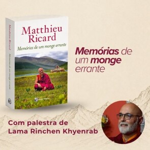 Lançamento do livro "Memórias de um monge errante"
