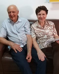 Basilio Pawlowicz e Lia Diskin