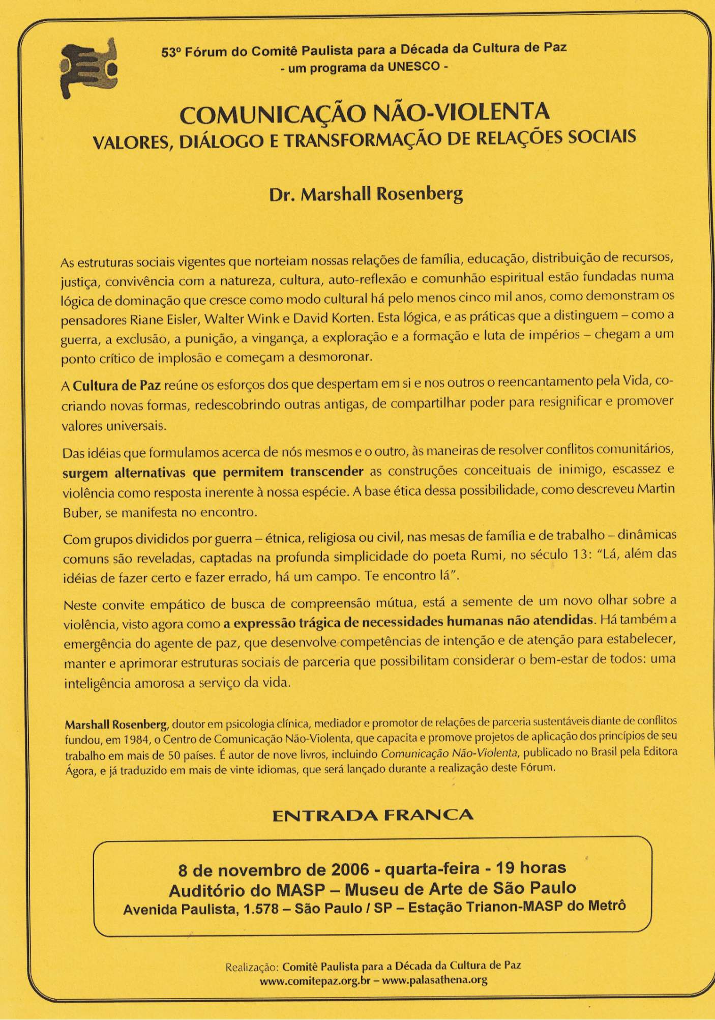 Marshall Rosenberg - Palas Athena