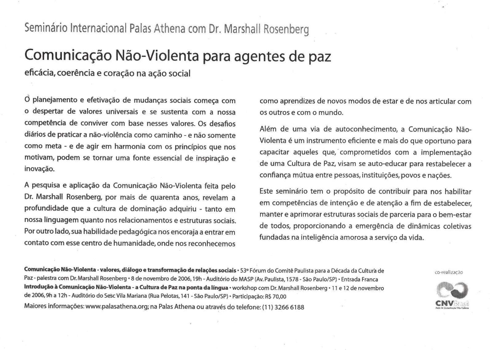 Marshall Rosenberg - Palas Athena