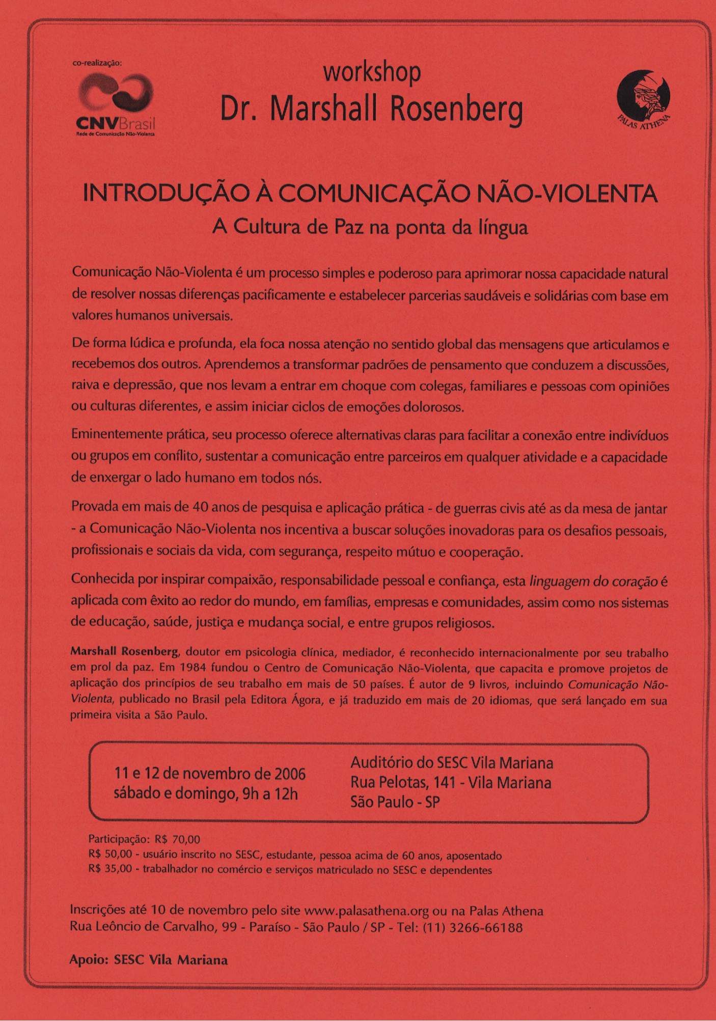 Marshall Rosenberg - Palas Athena