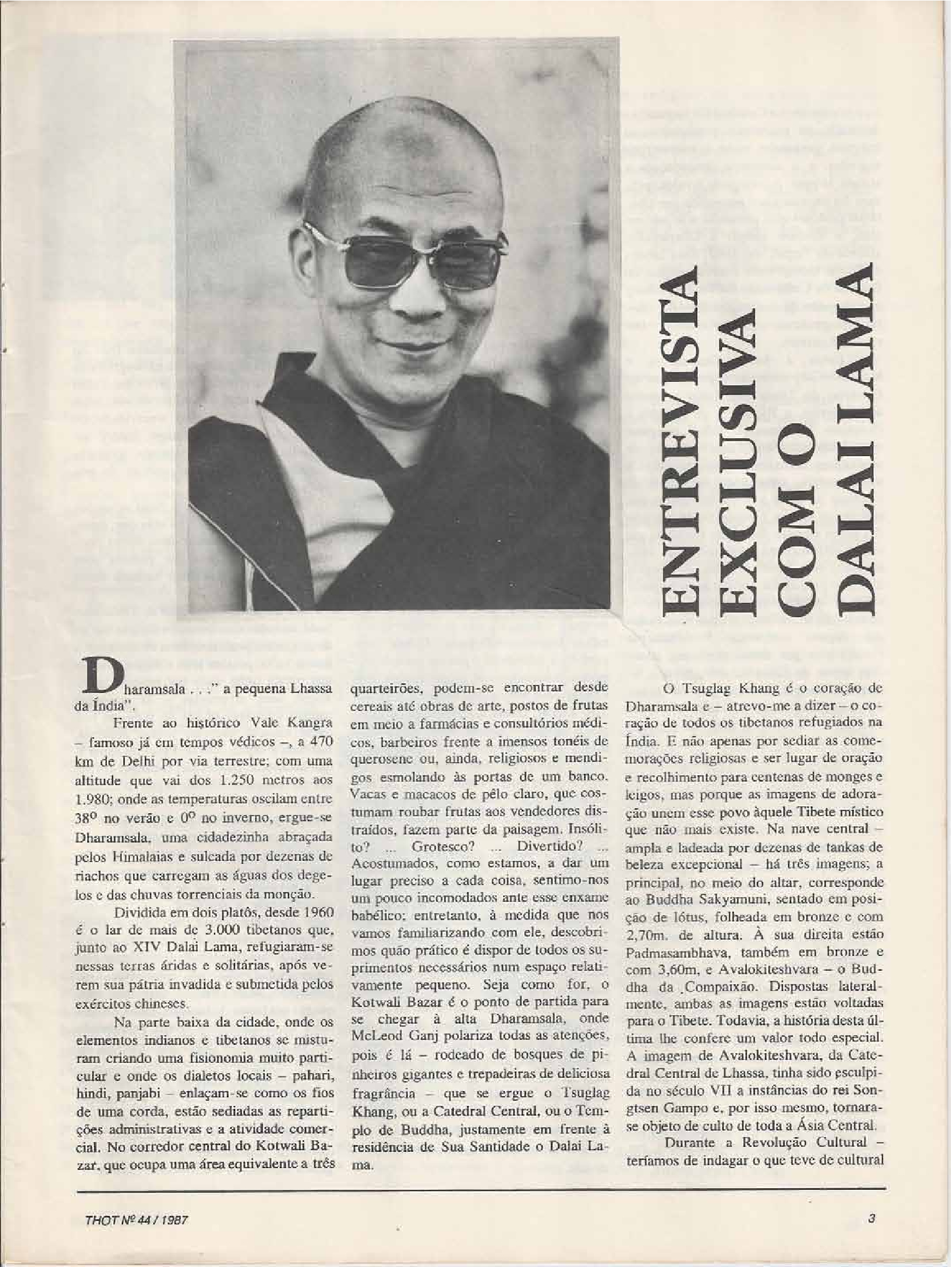 DOSSIÊ – SS DALAI LAMA